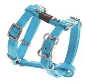 Rogz Luna H Harness Blue Floral