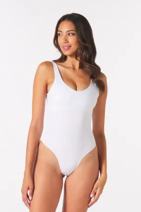 Sculpt Bodysuit - White *Restocks in September