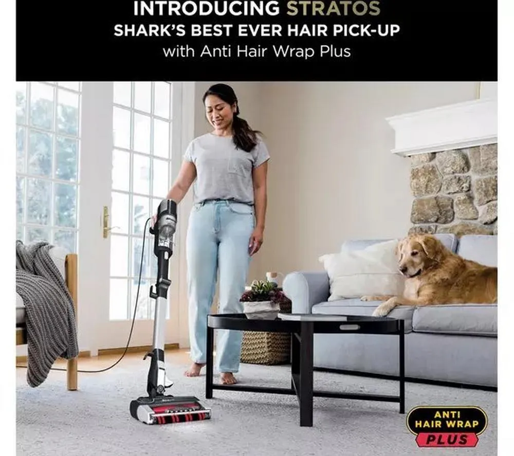 Shark HZ3000UKT Shark Stratos Anti Hair Wrap Plus Anti-Odour Corded Stick Vacuum