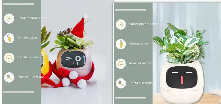 Smart Planter Endless Fun Over 49 Rich Expressions 7 Smart Sensors And AI Chips Make Raising Plants Easy And Fun