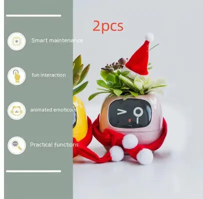 Smart Planter Endless Fun Over 49 Rich Expressions 7 Smart Sensors And AI Chips Make Raising Plants Easy And Fun