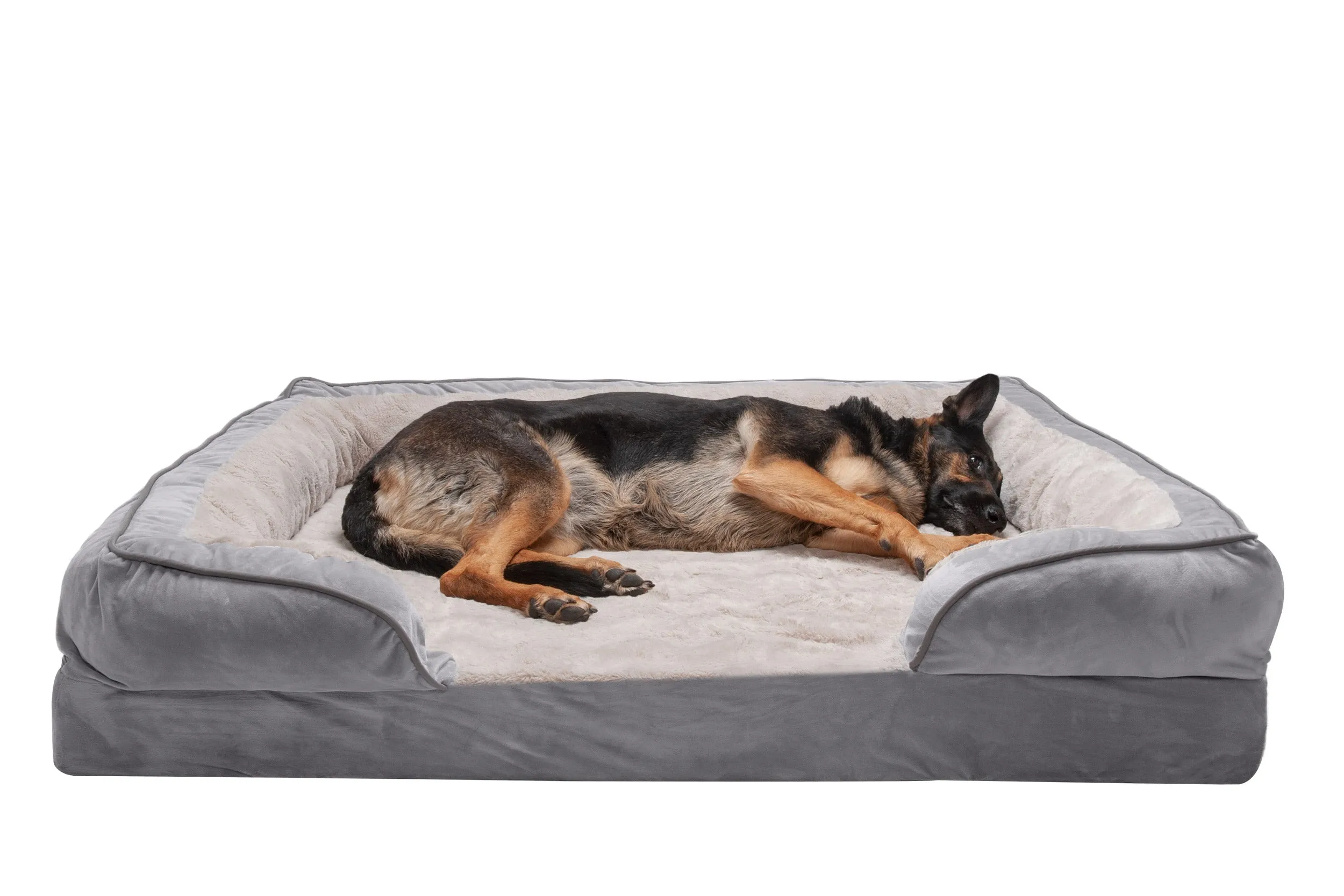 Sofa Dog Bed - Velvet Waves Perfect Comfort