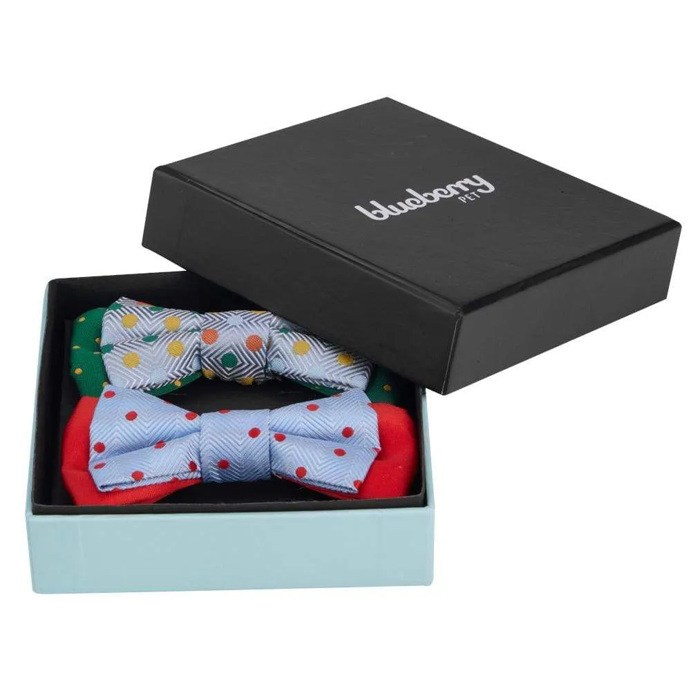 Stay Dotty Bow Tie Set