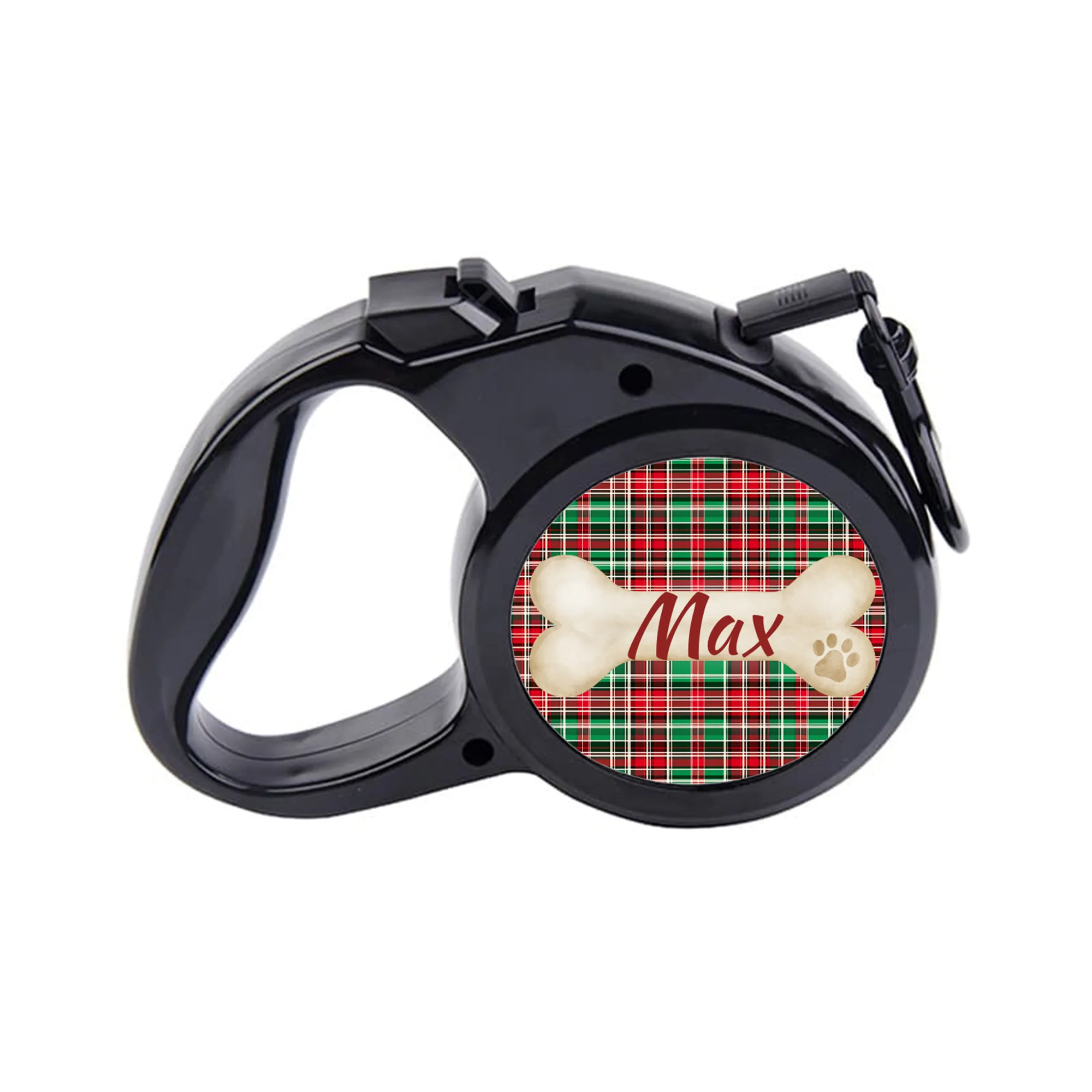 Tartan Collection 10 - Pet Tag Round and Bone Shape, Bandana, Lead, Dinner Bowl, Pet Bed