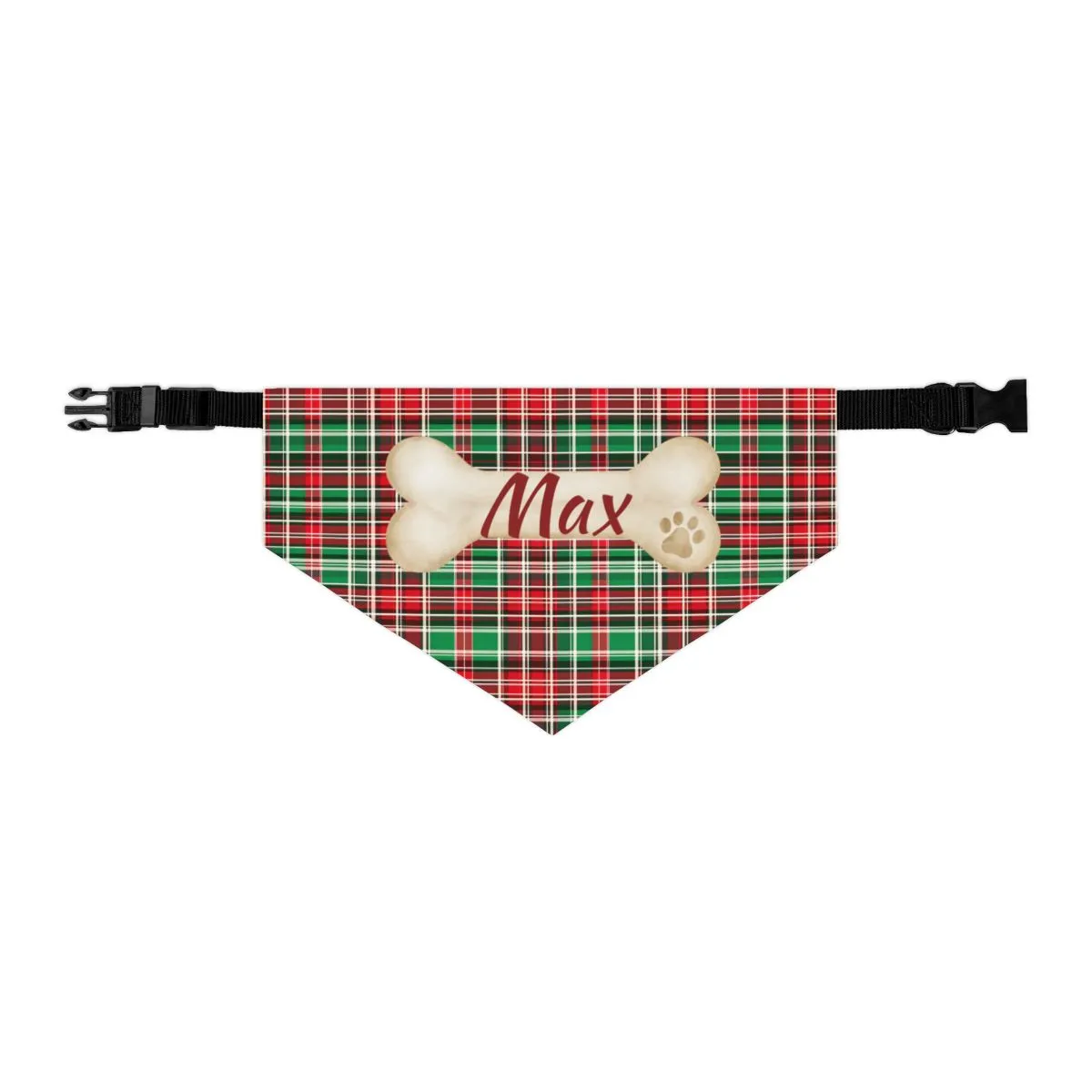 Tartan Collection 10 - Pet Tag Round and Bone Shape, Bandana, Lead, Dinner Bowl, Pet Bed