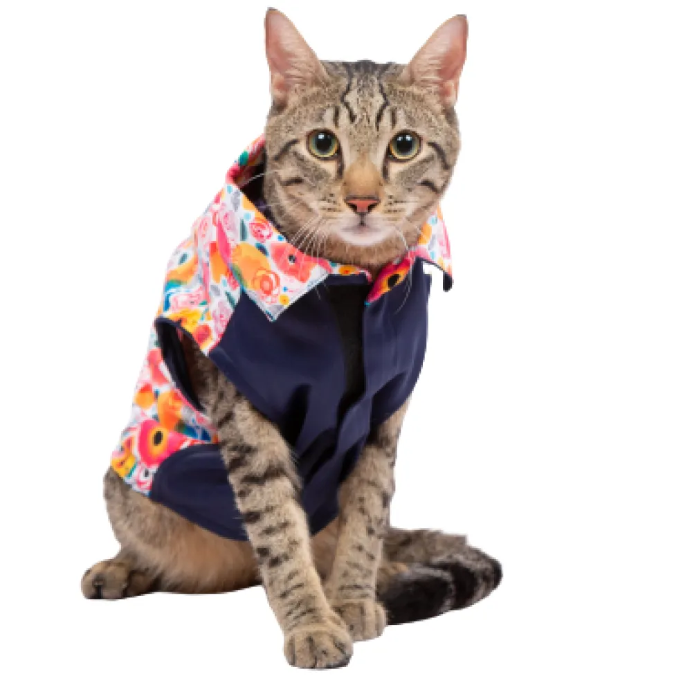 Up4pets Autumn Flower Polyester Shirts for Dogs and Cats