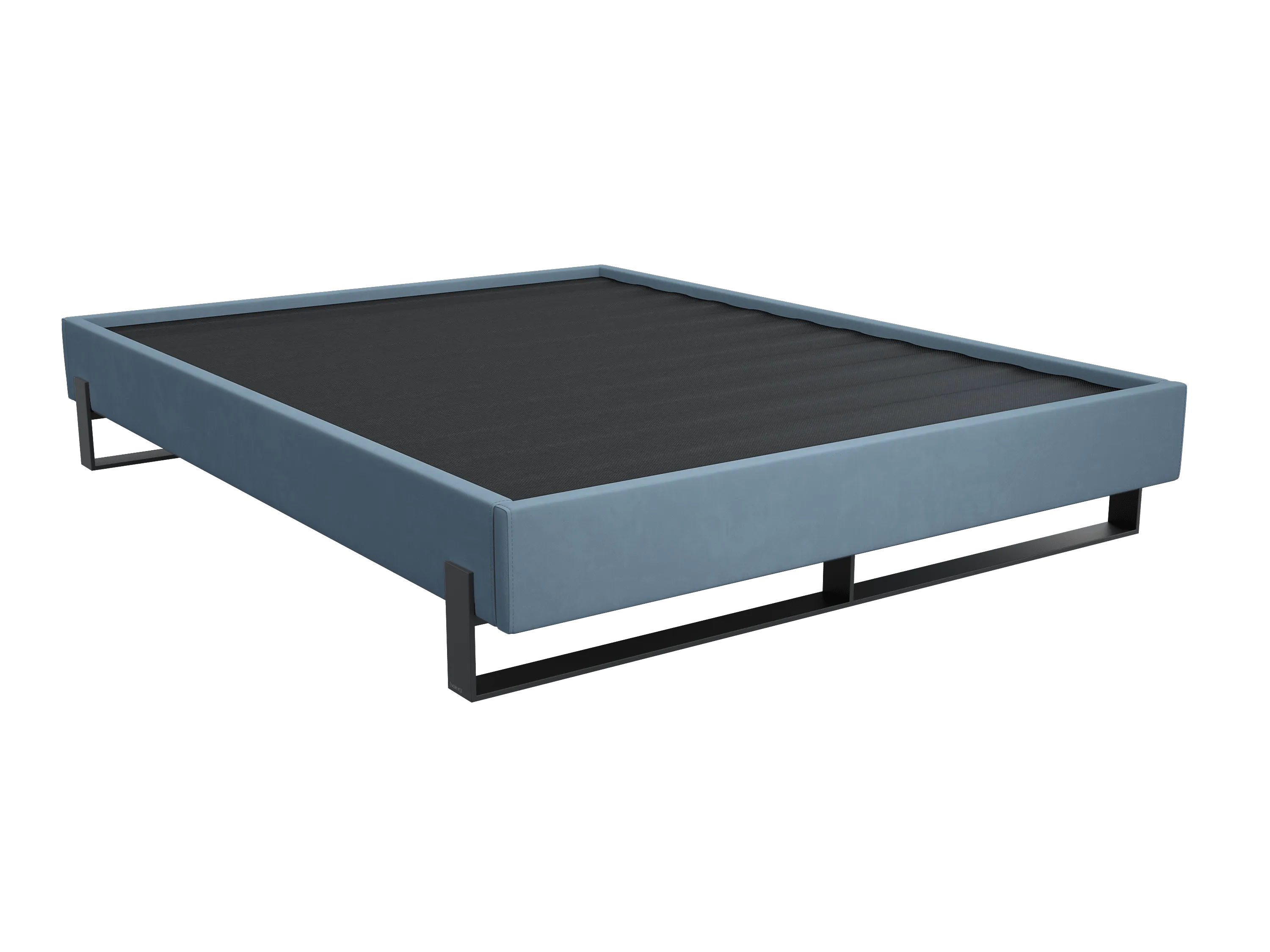 Vant Elevated Platform Bed Matte Black - California King Size