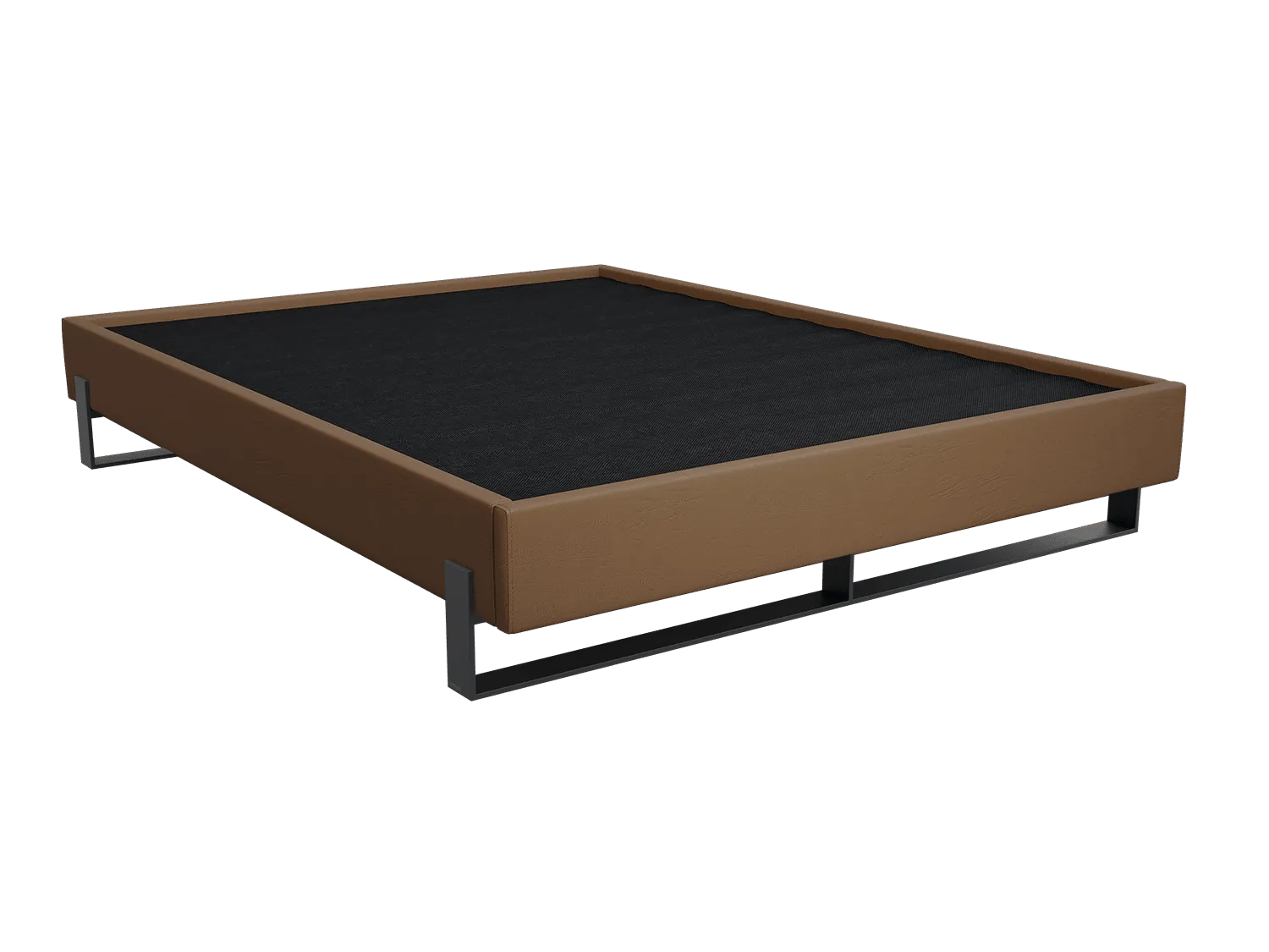 Vant Elevated Platform Bed Matte Black - California King Size