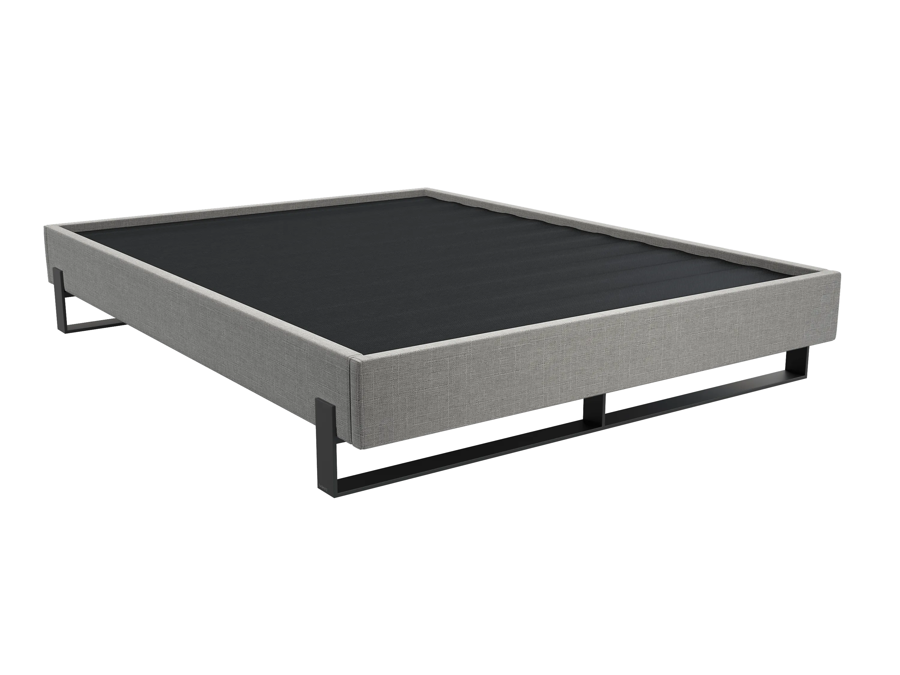 Vant Elevated Platform Bed Matte Black - California King Size