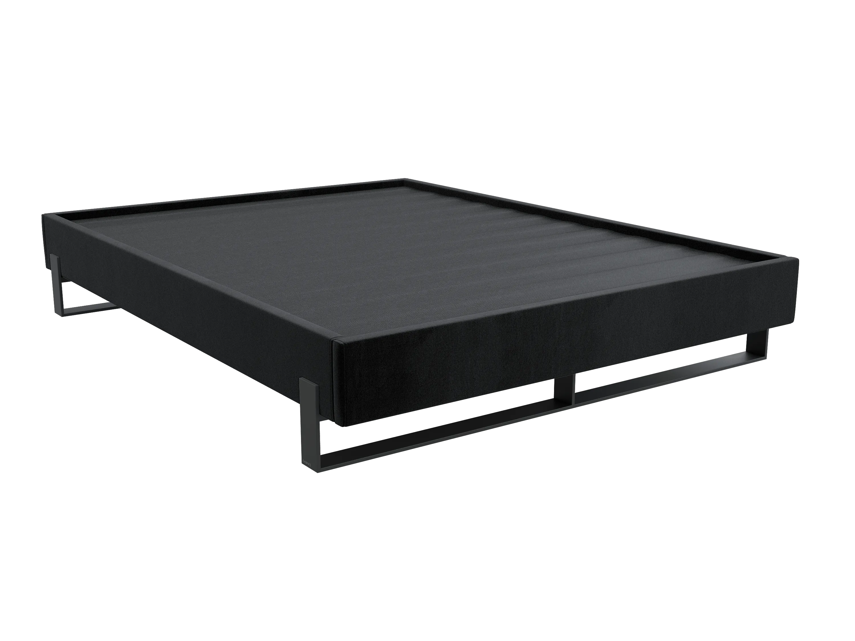 Vant Elevated Platform Bed Matte Black - California King Size