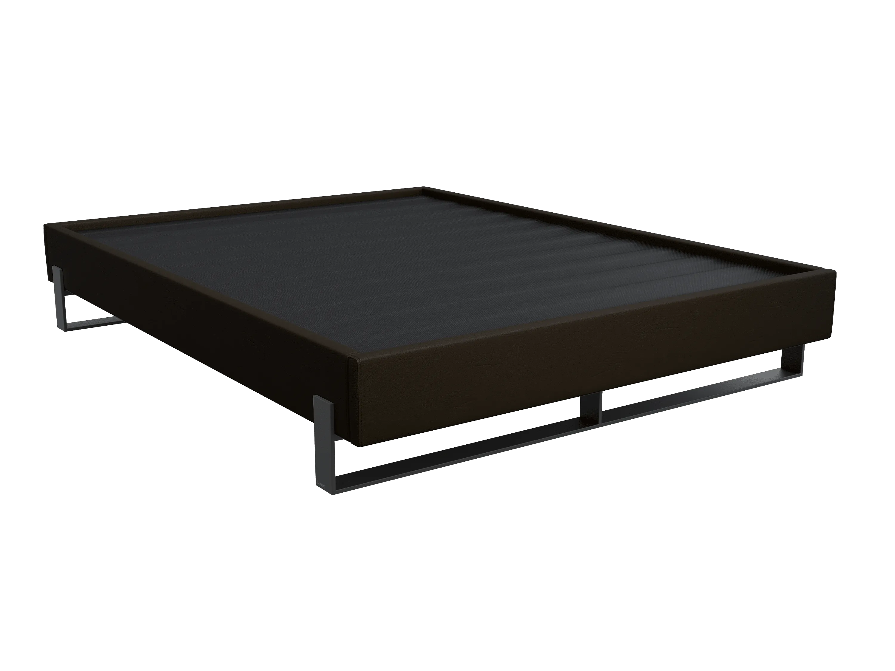 Vant Elevated Platform Bed Matte Black - California King Size