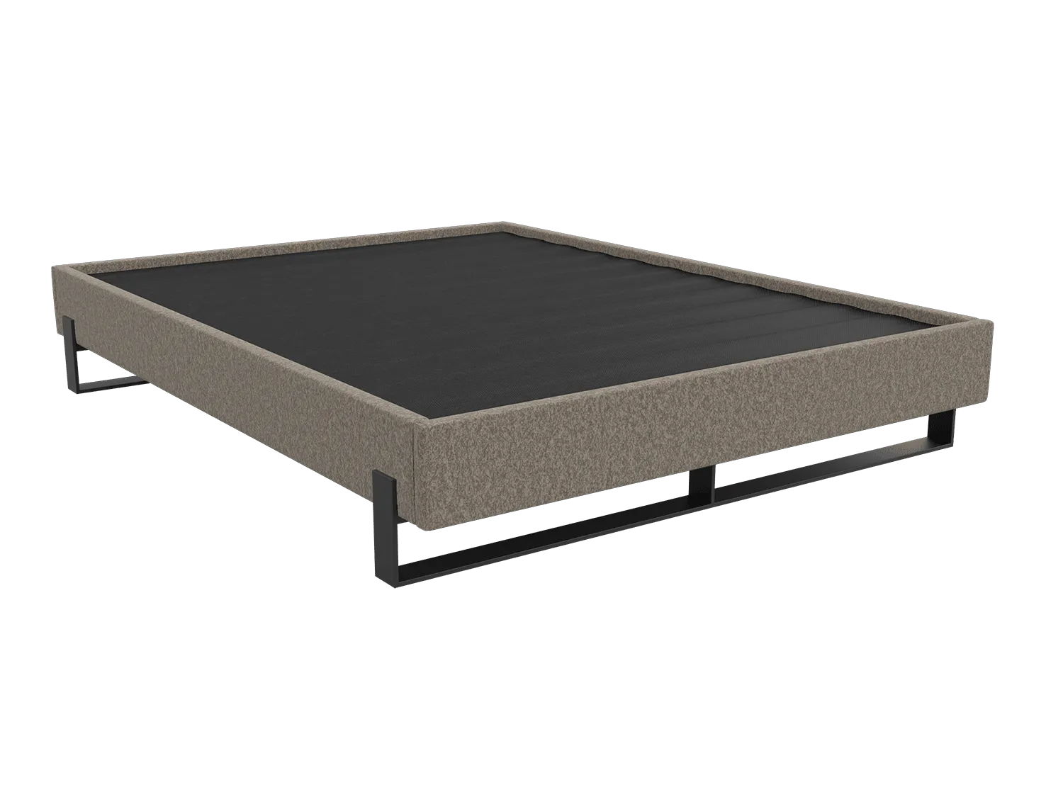 Vant Elevated Platform Bed Matte Black - California King Size