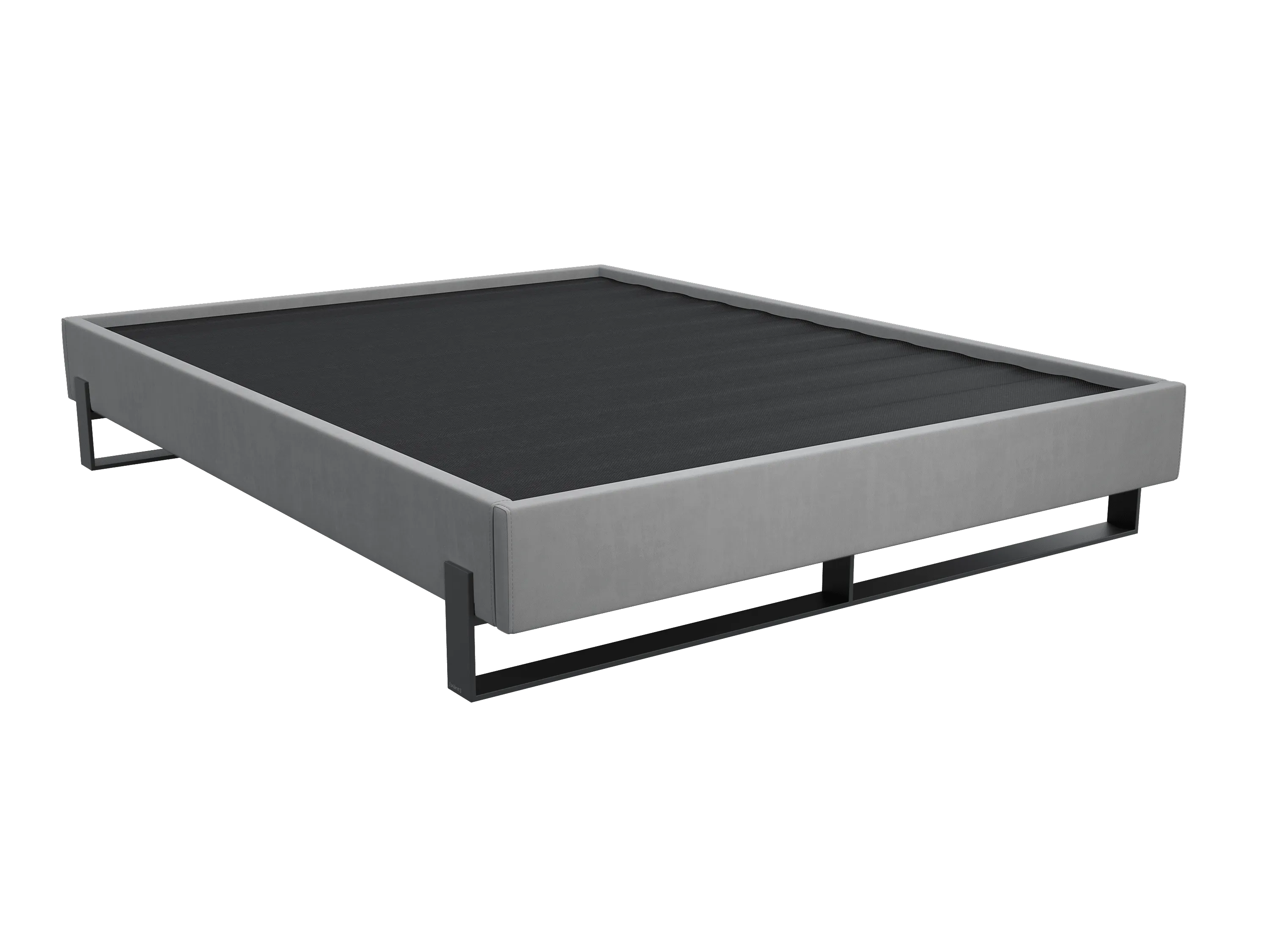 Vant Elevated Platform Bed Matte Black - California King Size