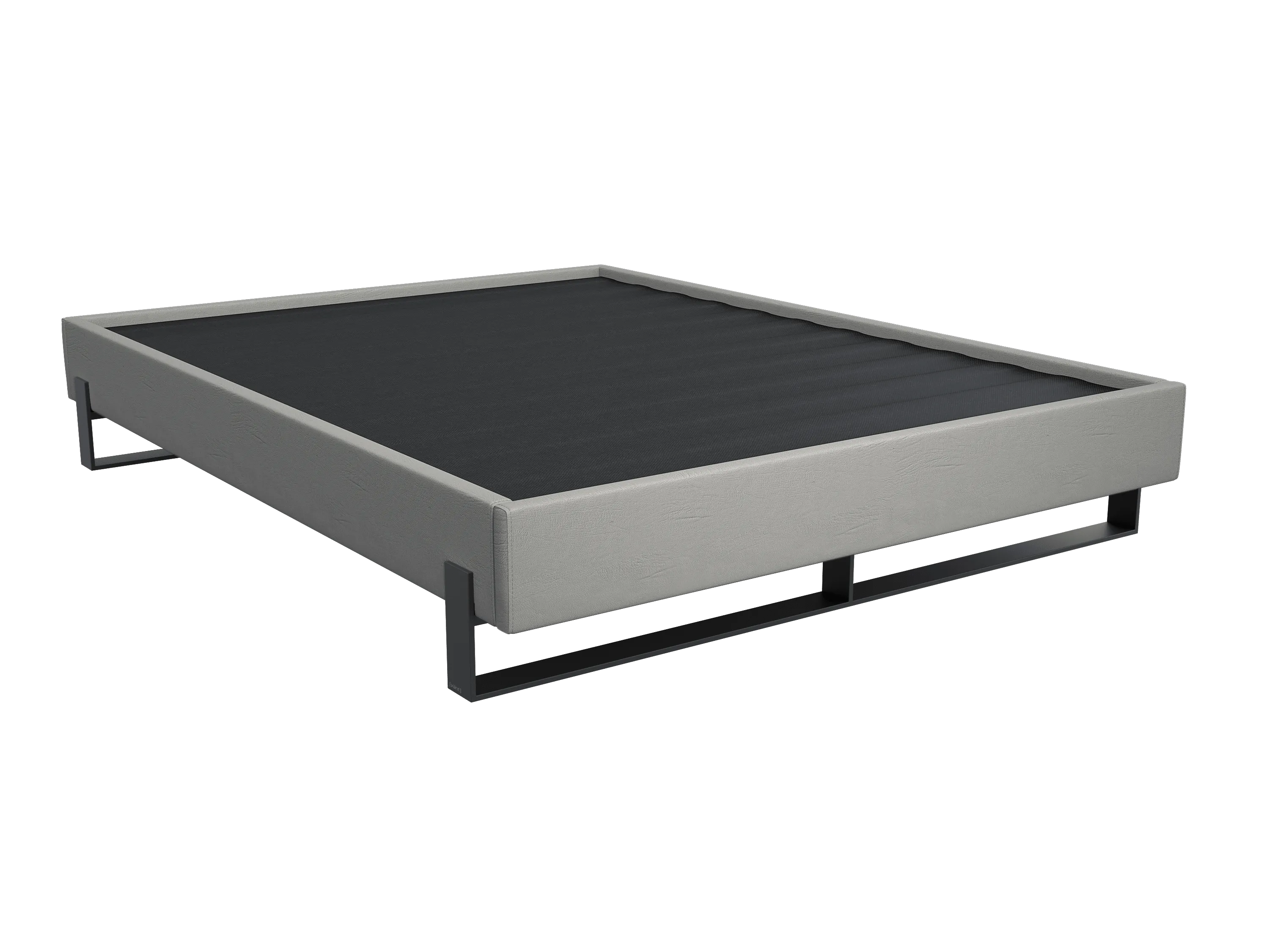 Vant Elevated Platform Bed Matte Black - California King Size