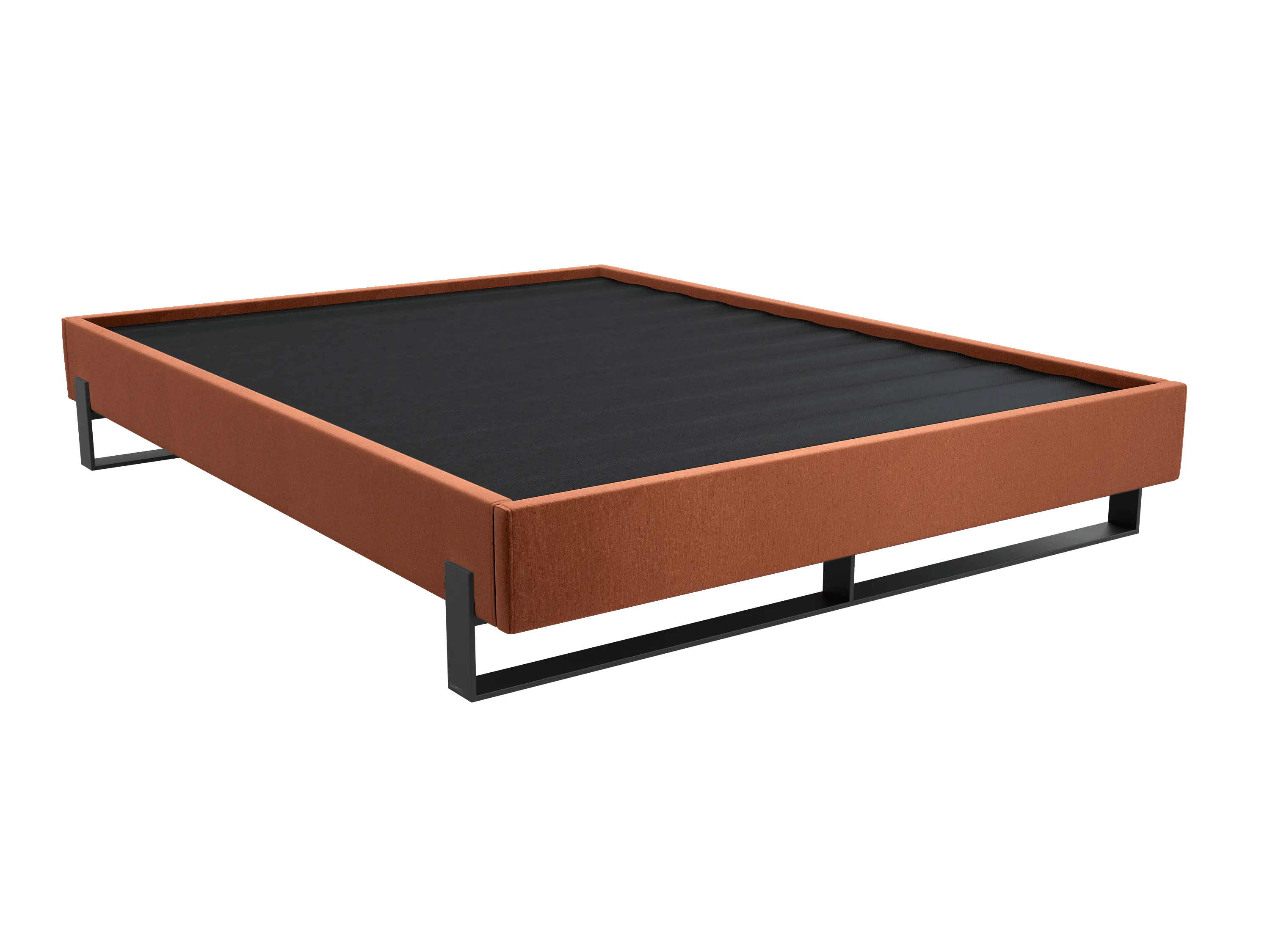 Vant Elevated Platform Bed Matte Black - California King Size