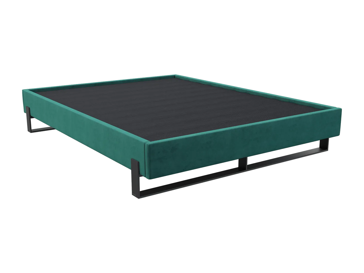 Vant Elevated Platform Bed Matte Black - California King Size