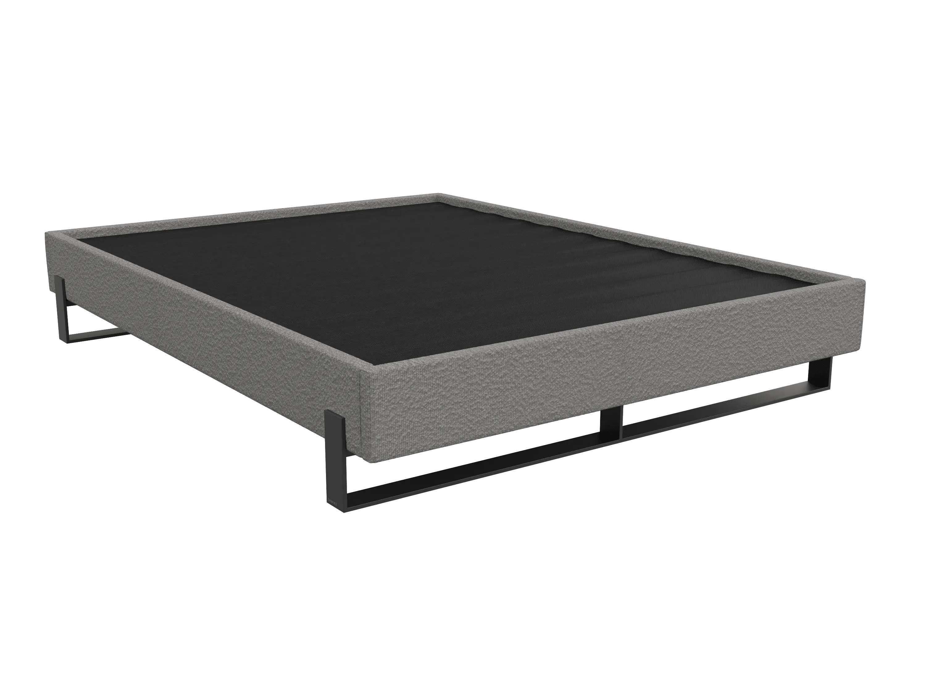 Vant Elevated Platform Bed Matte Black - California King Size