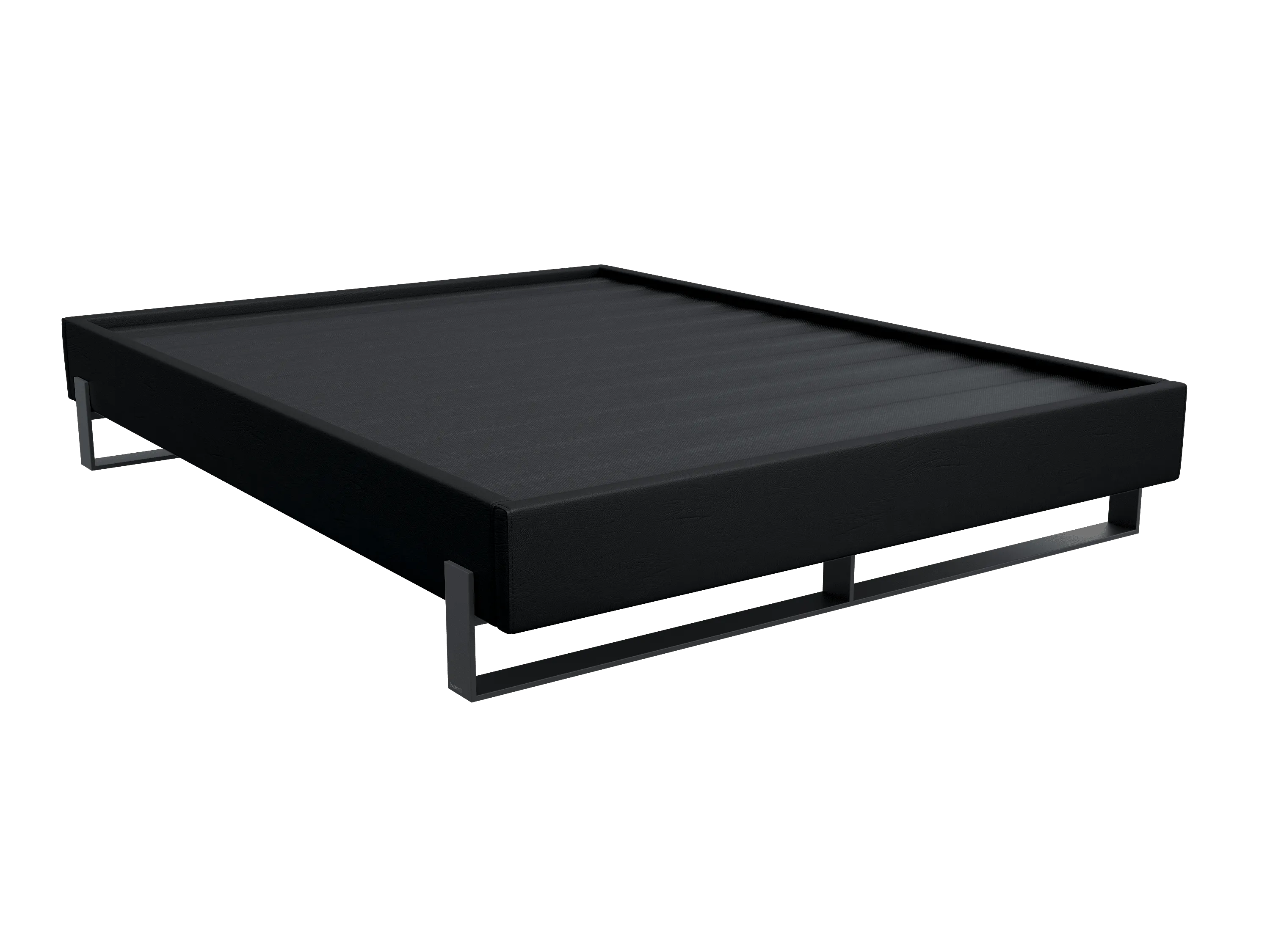 Vant Elevated Platform Bed Matte Black - California King Size