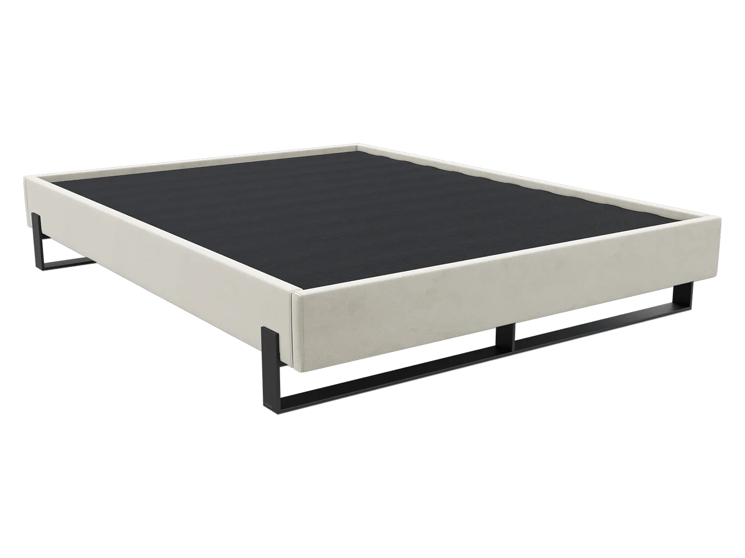 Vant Elevated Platform Bed Matte Black - California King Size