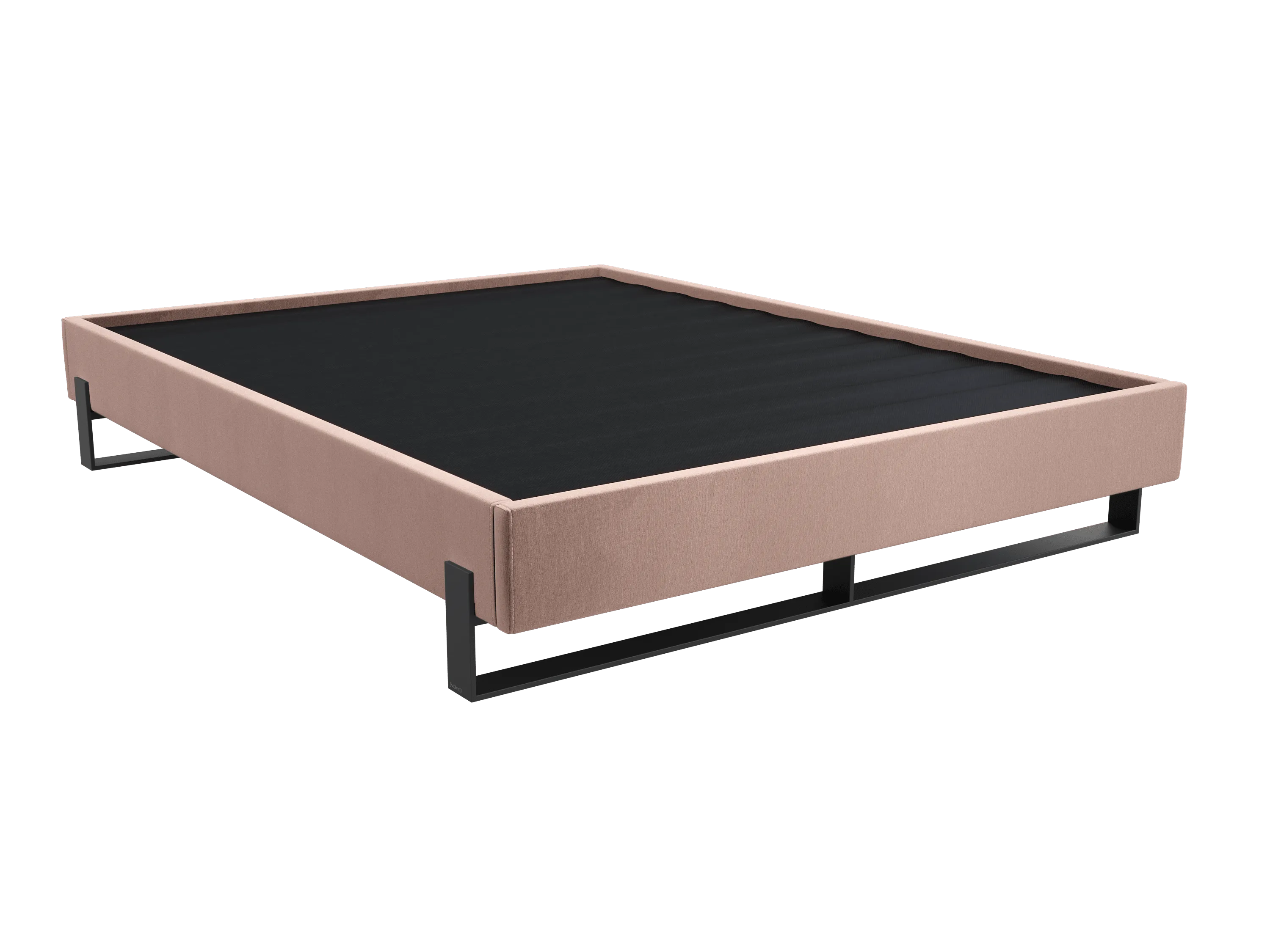 Vant Elevated Platform Bed Matte Black -Full Size