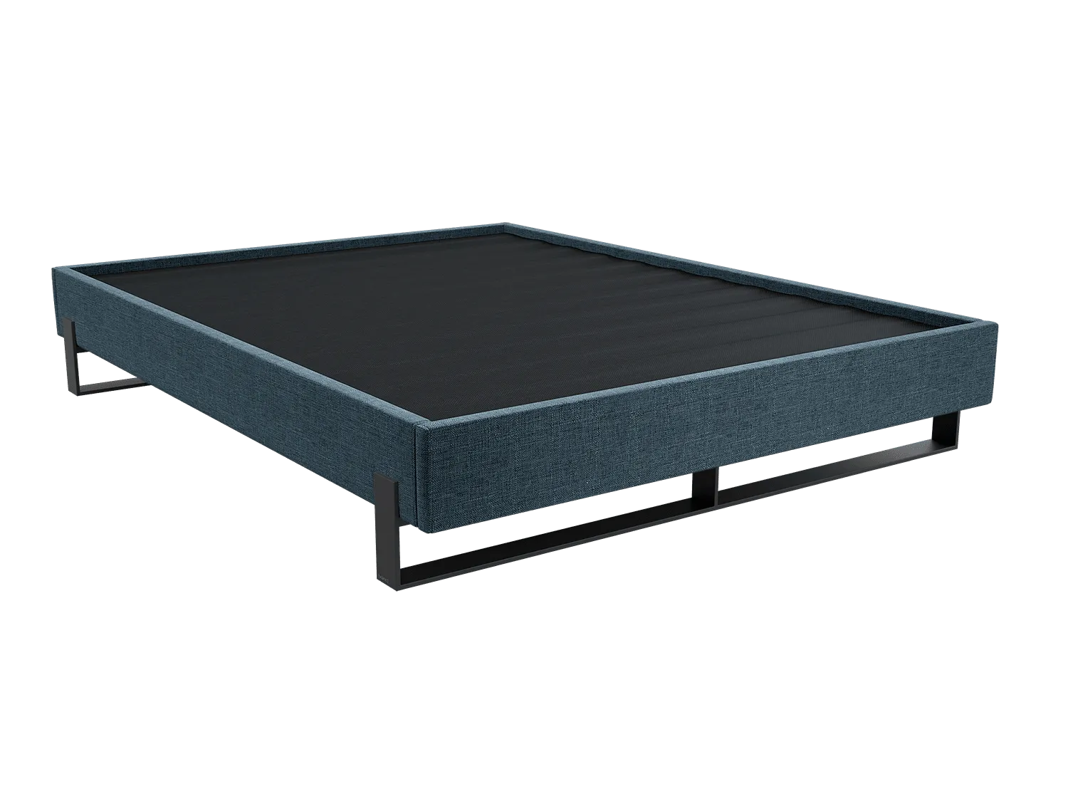 Vant Elevated Platform Bed Matte Black- King Size