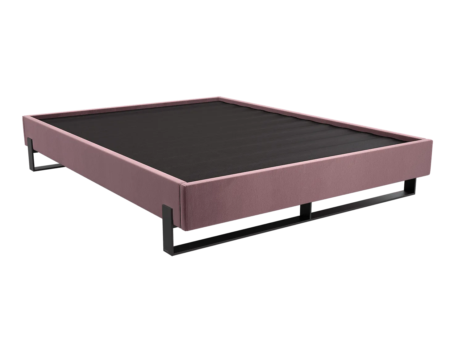 Vant Elevated Platform Bed Matte Black- King Size