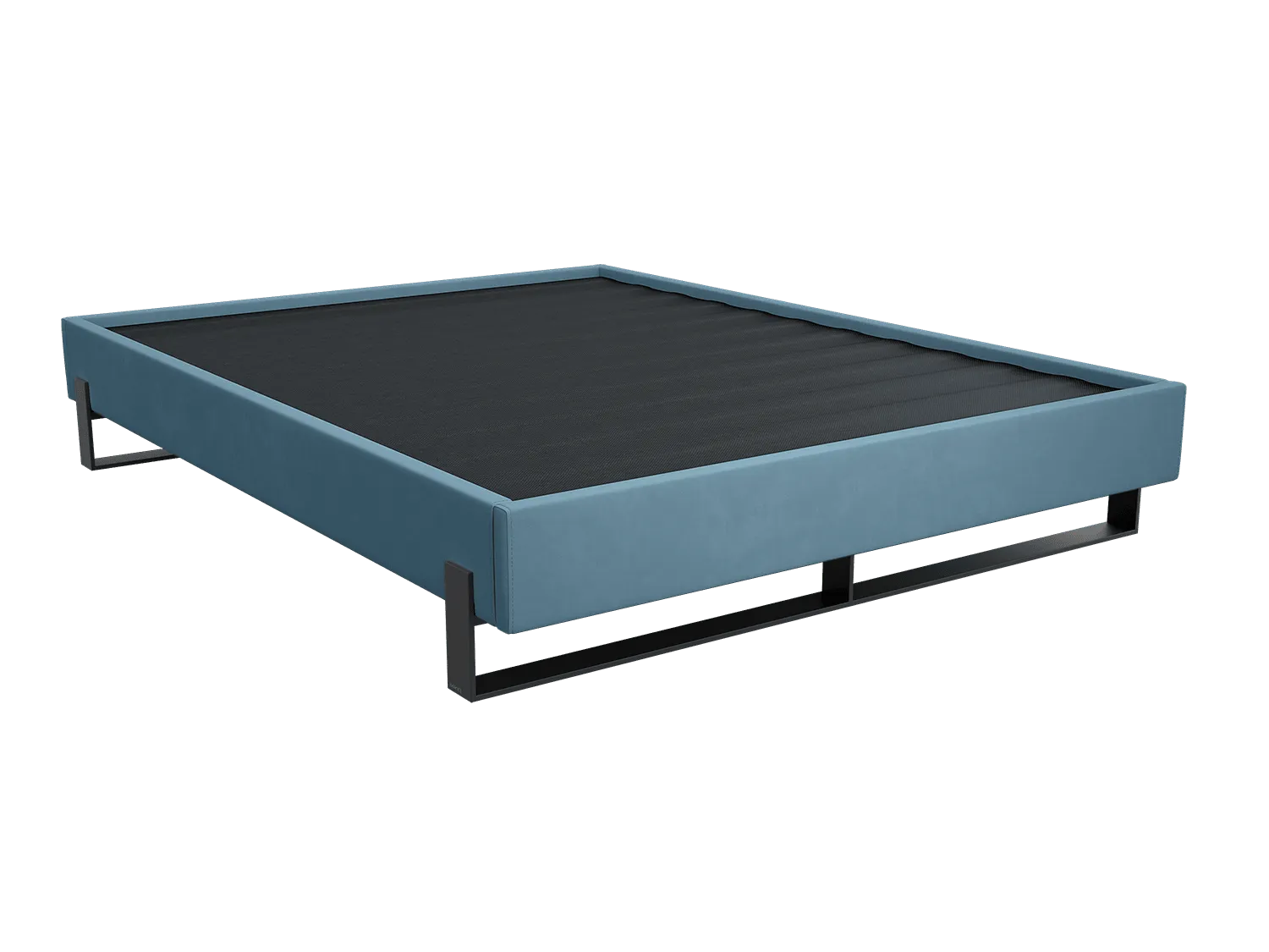 Vant Elevated Platform Bed Matte Black- King Size